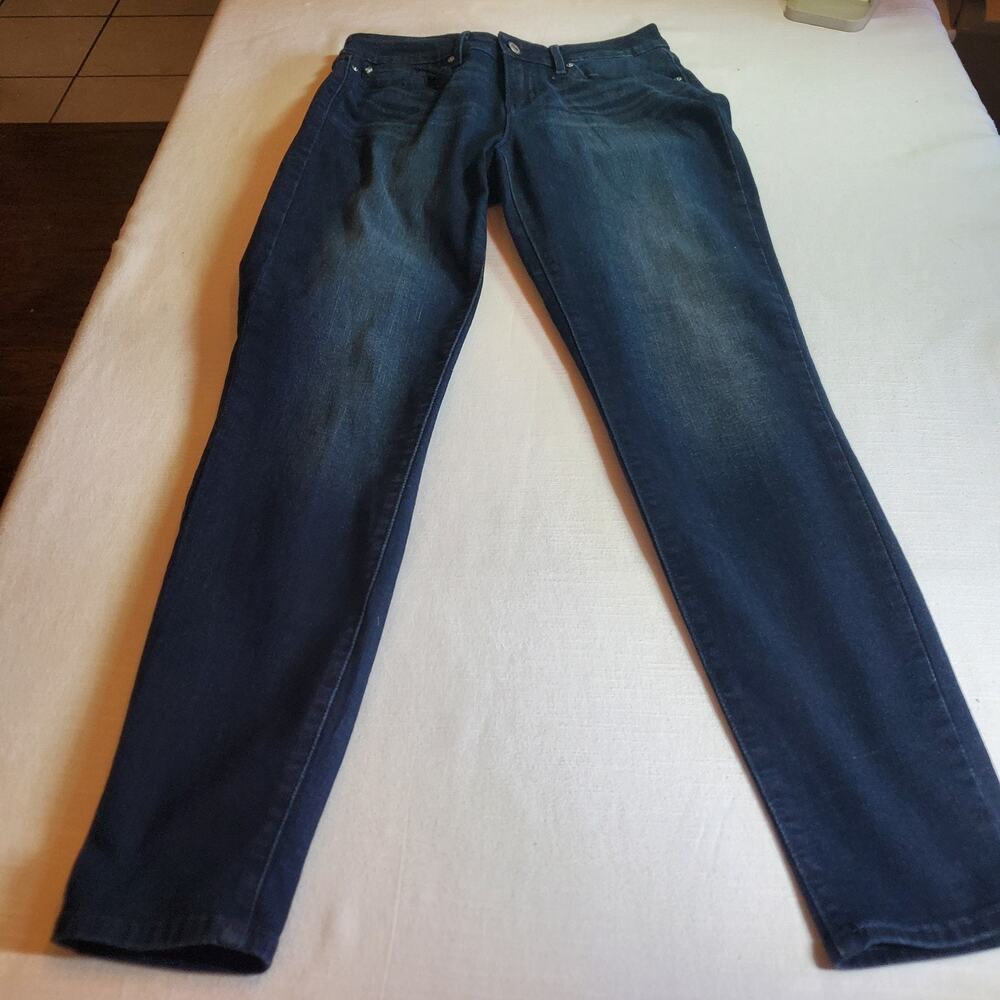 Denizen Levi's Womens Size 2M 26x30 Blue Denim High Rise Skinny Jeans Stretch